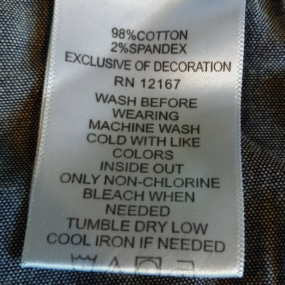 Laurie Felt | Classic Denim All-Over Floral Embroidered Slim Leg Jeans - Picture 12 of 15